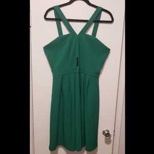 Green Cocktail dress
